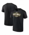 Men's Black WrestleMania Hollywood Logo T-Shirt $8.64 T-Shirts