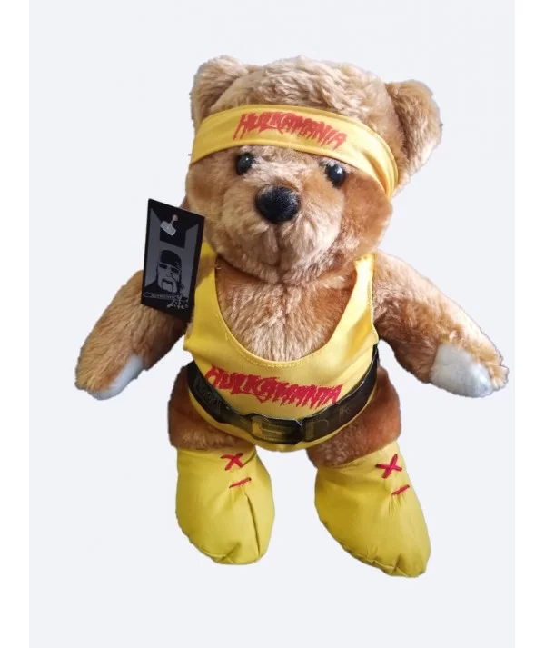 Hulkamania Teddy Bear $84.00 Signed Items