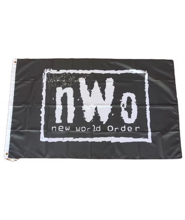 Signed Nwo Flag $75.20 Signed Items