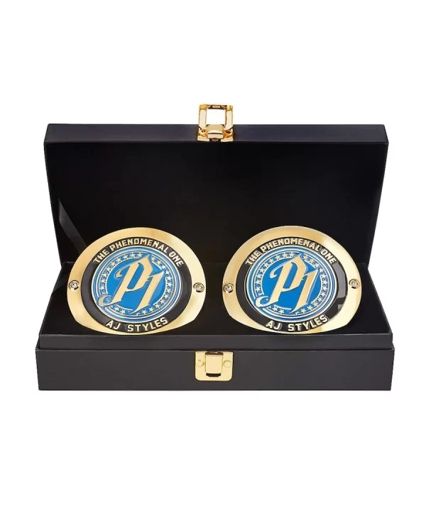 AJ Styles Championship Replica Side Plate Box Set $24.00 Collectibles