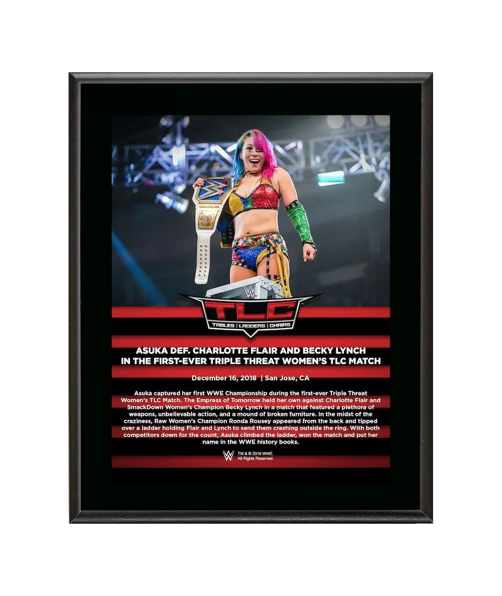 Asuka Framed 10.5" x 13" 2018 TLC Sublimated Plaque $7.68 Home & Office