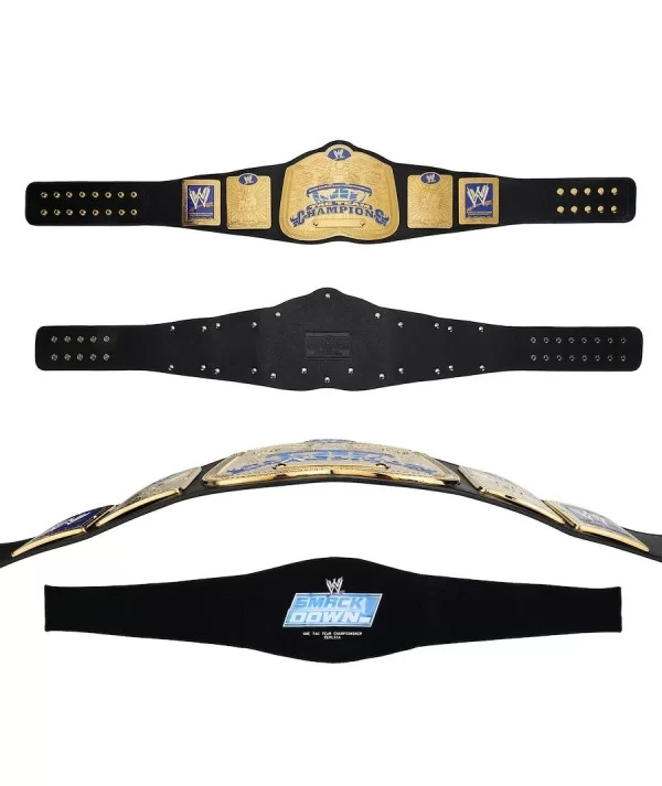 WWE SmackDown Ruthless Aggression Tag Team Championship Replica Title Belt $172.00 Title Belts