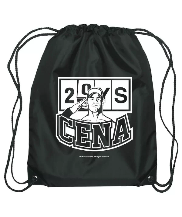 WinCraft John Cena 20 Years Drawstring Backpack $5.28 Accessories