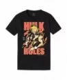 Men's Black Hulk Hogan Neon Collection T-Shirt $7.20 T-Shirts
