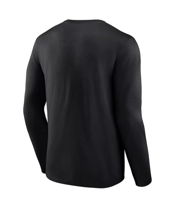 Men's Fanatics Branded Black The New Day Triple Crown Champs Photo Long Sleeve T-Shirt $8.96 T-Shirts