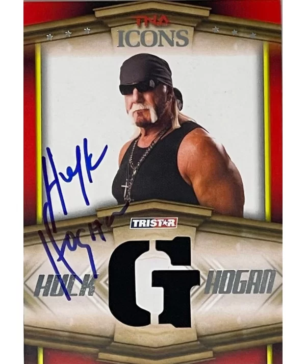 Tristar TNA Hulk Hogan Autograph Card $49.60 Tranding Cards